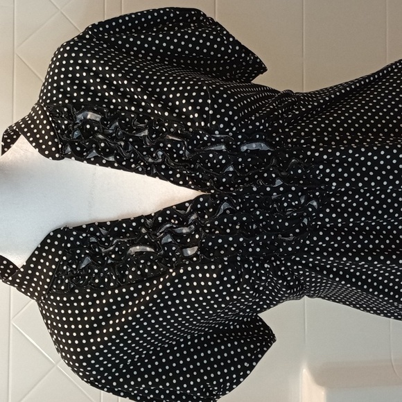 Halo Women's Polka Dot Blouse - Picture 2 of 6